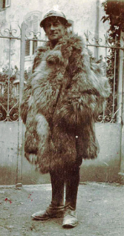 Maurice Ravel in uniform, circa 1916 (National Library of France)